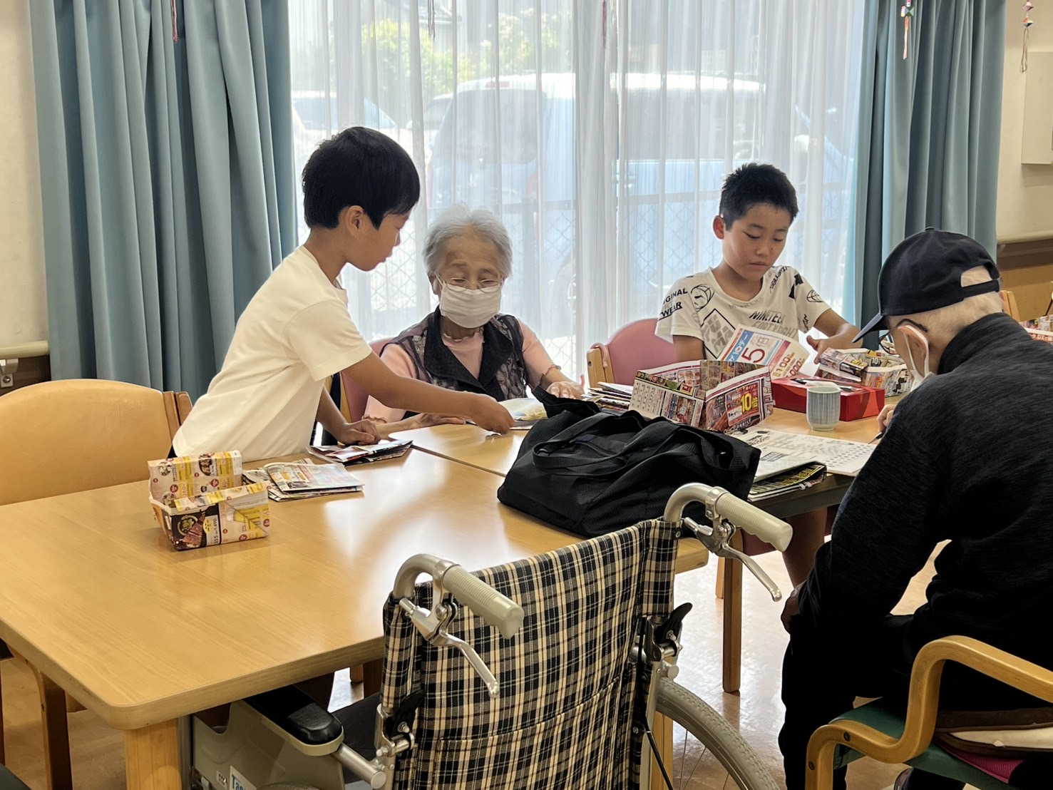 夏休み「ふくし」体験学習